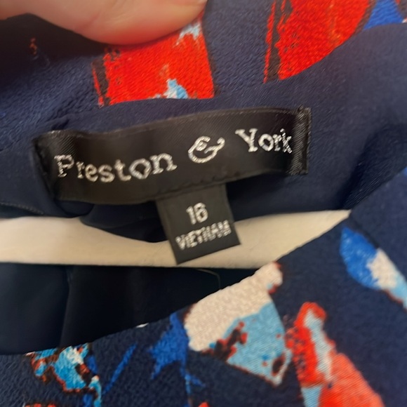 NWT Preston & York Women’s Dress Juliet Floral - Picture 7 of 8